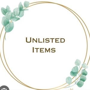 Unlisted‎ item